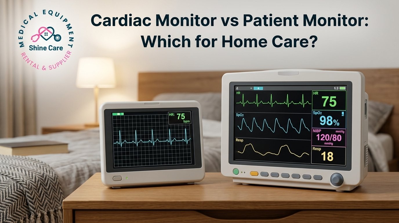 Cardiac Monitor vs Patient Monitor