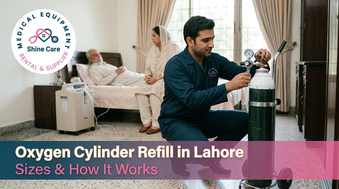 Oxygen Cylinder Refill in Lahore